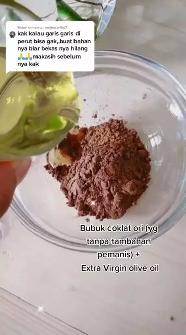 Cara mengatasi stretch mark pakai 2 bahan dapur TikTok Cara mengatasi stretch mark pakai 2 bahan dapur TikTok