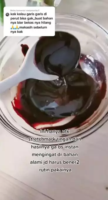 Cara mengatasi stretch mark pakai 2 bahan dapur TikTok Cara mengatasi stretch mark pakai 2 bahan dapur TikTok