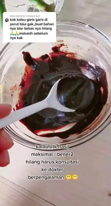 Cara mengatasi stretch mark pakai 2 bahan dapur TikTok Cara mengatasi stretch mark pakai 2 bahan dapur TikTok
