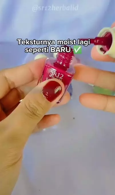 Trik atasi kutek kering dan menggumpal pakai 4 langkah TikTok