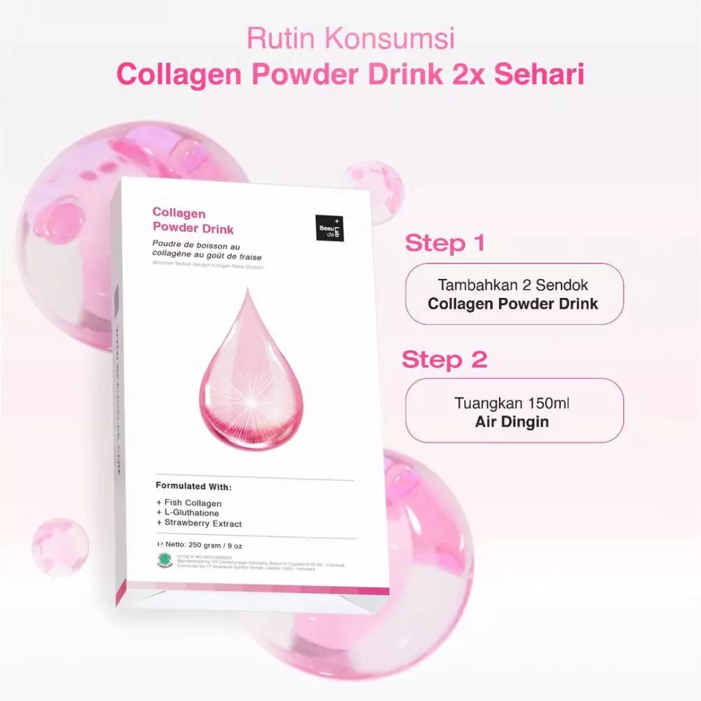 Rekomendasi collagen drink  Berbagai sumber