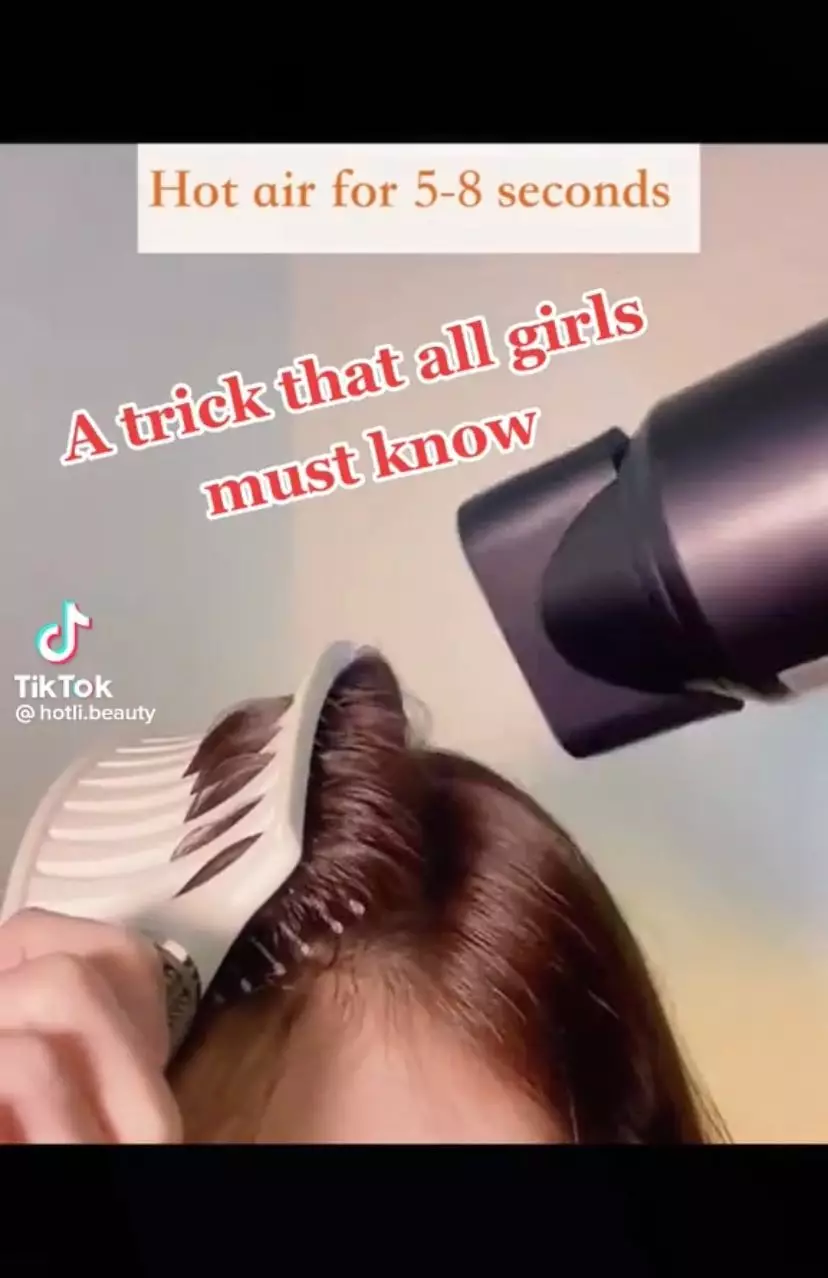 trik blow rambut sendiri di rumah istimewa