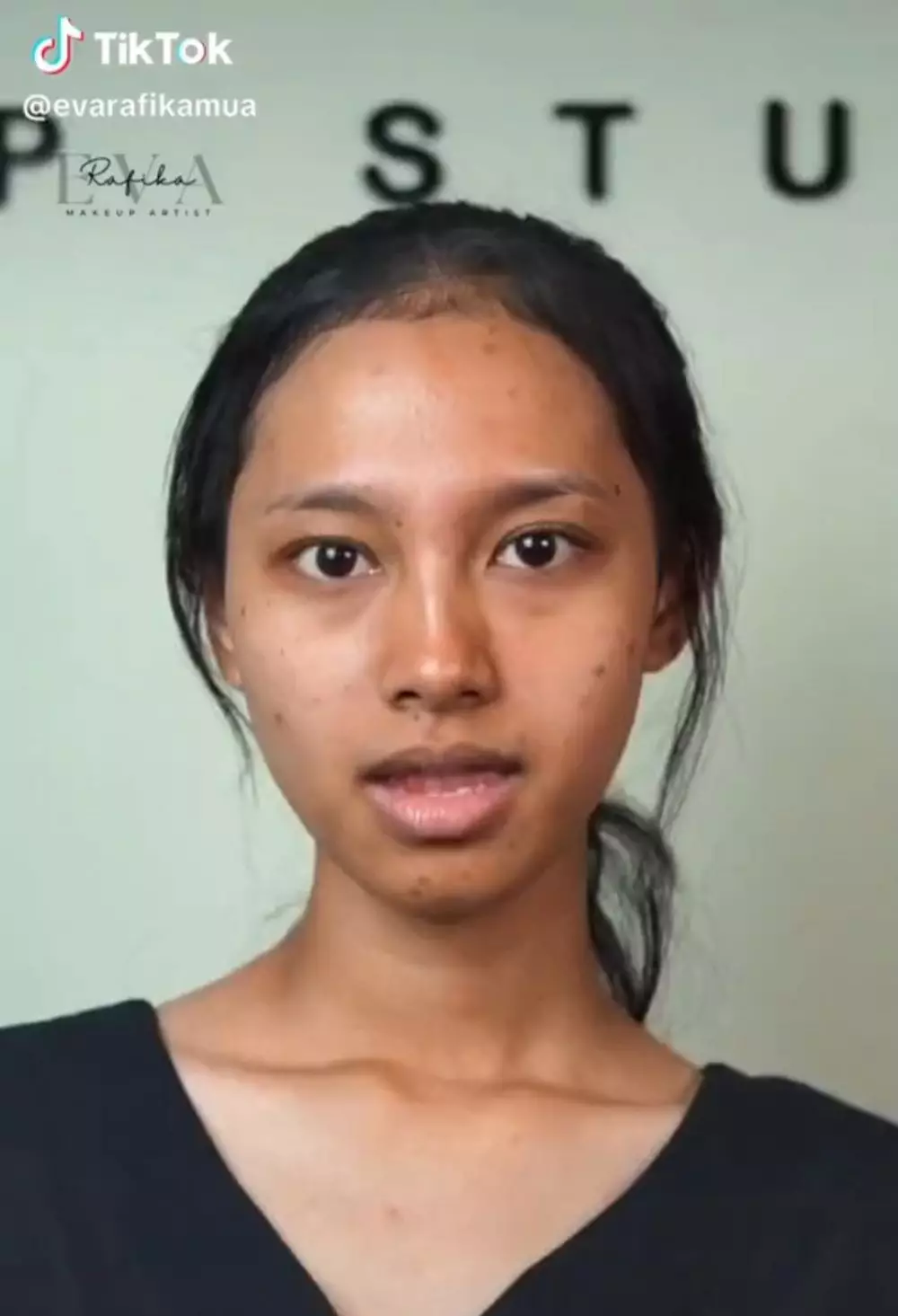 wanita penuh bekas © TikTok