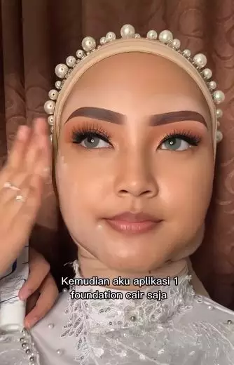 Transformasi makeup wanita wajah bulat barbie hidup TikTok Transformasi makeup wanita wajah bulat barbie hidup TikTok