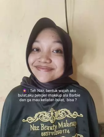 Transformasi makeup wanita wajah bulat dirias mirip barbie TikTok Transformasi makeup wanita wajah bulat dirias mirip barbie TikTok