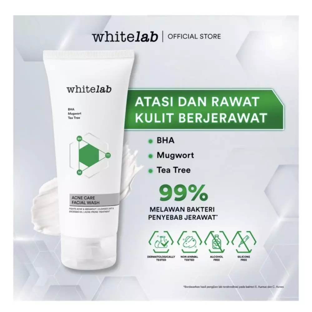 rekomendasi skincare whitelab atasi jerawat harga di bawah 100 ribu © 2024 brilio.net
