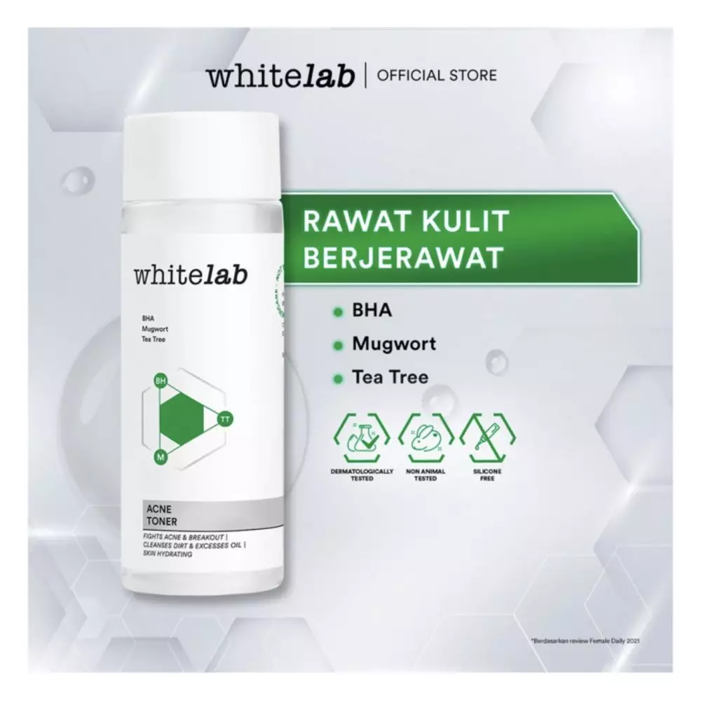 rekomendasi skincare whitelab atasi jerawat harga di bawah 100 ribu © 2024 brilio.net