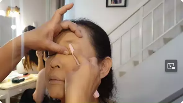  transformasi makeup nenek berflek hitam berbagai sumber