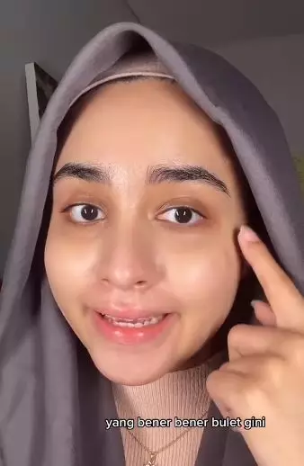 Transformasi makeup mata panda mirip syifa hadju TikTok