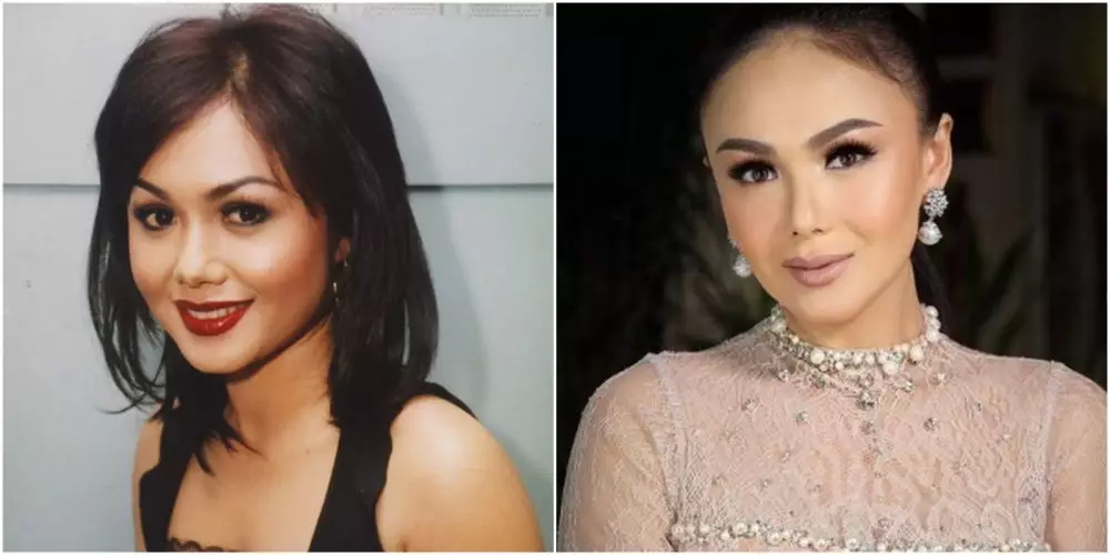 Gaya makeup 15 seleb sebelum dan sesudah terkenal berbagai sumber