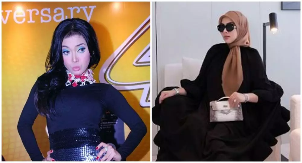 Gaya makeup 15 seleb sebelum dan sesudah terkenal berbagai sumber