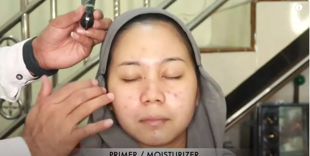 wajah wanita berjerawat dirias jadi pengantin India berbagai sumber wajah wanita berjerawat dirias jadi pengantin India berbagai sumber