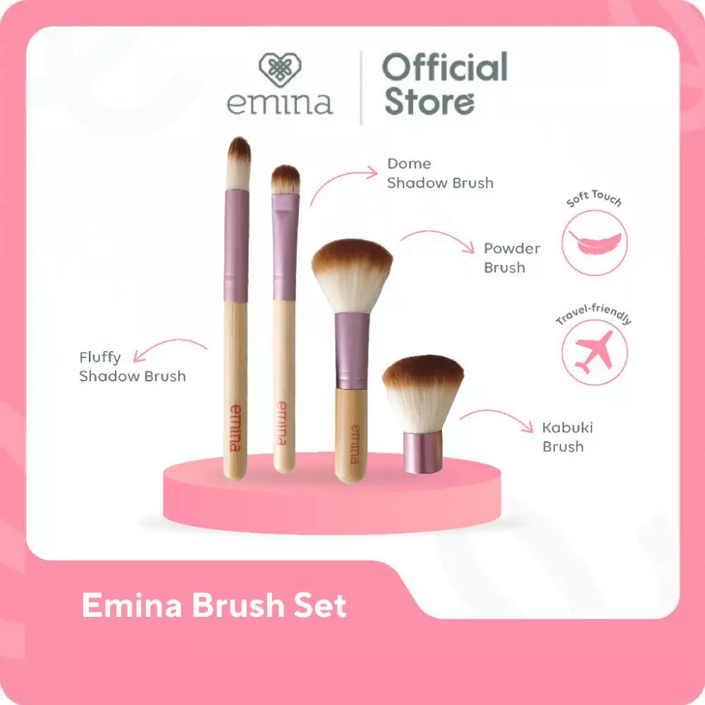 Rekomendasi brush makeup set lokal © berbagai sumber Rekomendasi brush makeup set lokal © berbagai sumber