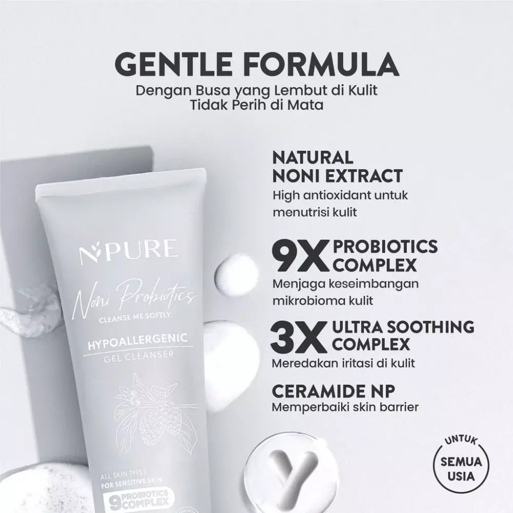 Rekomendasi gentle cleanser © berbagai sumber