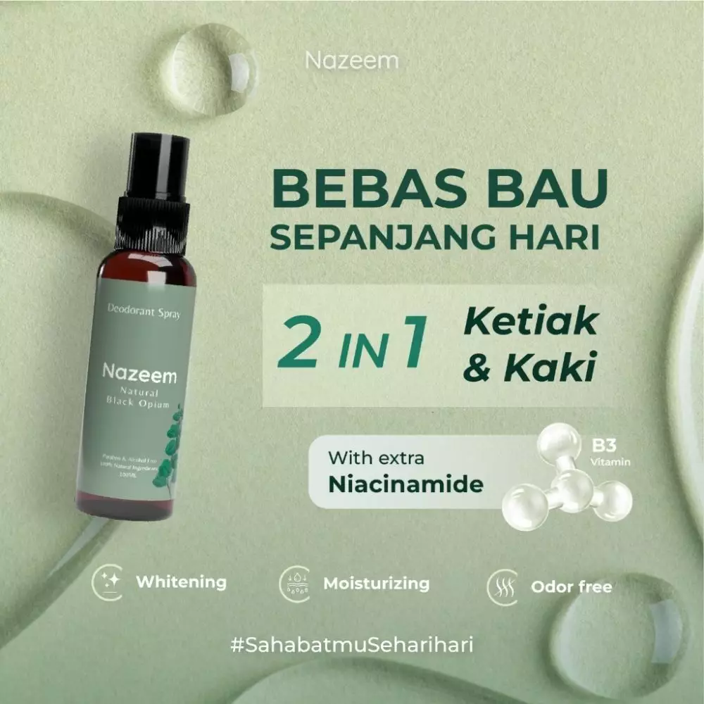 Rekomendasi deodoran tawas untuk anak SMA © berbagai sumber Rekomendasi deodoran tawas untuk anak SMA © berbagai sumber