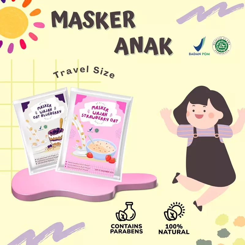 Rekomendasi masker wajah untuk anak sekolah © berbagai sumber
