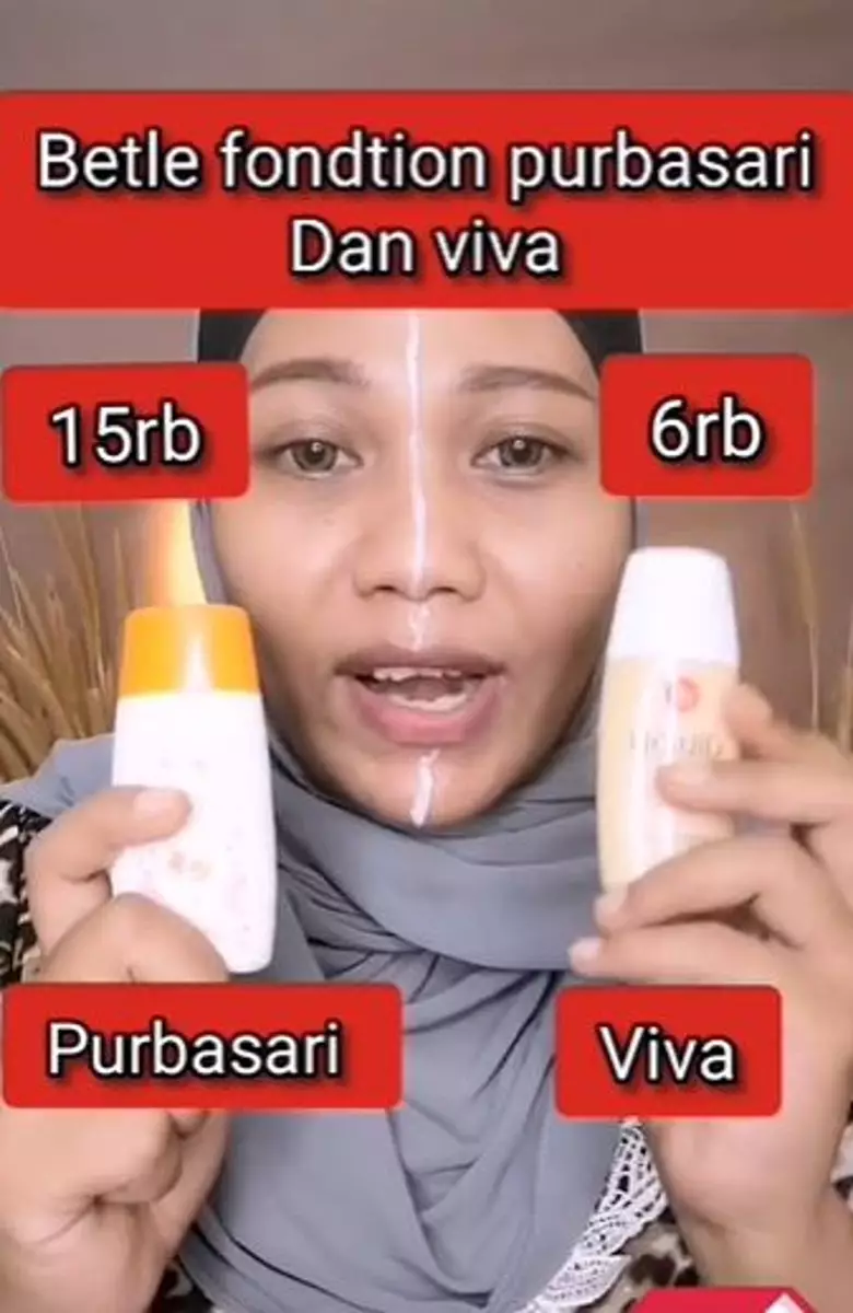 Uji coverage 2 foundation lokal di bawah Rp 20 ribuan TikTok Uji coverage 2 foundation lokal di bawah Rp 20 ribuan TikTok