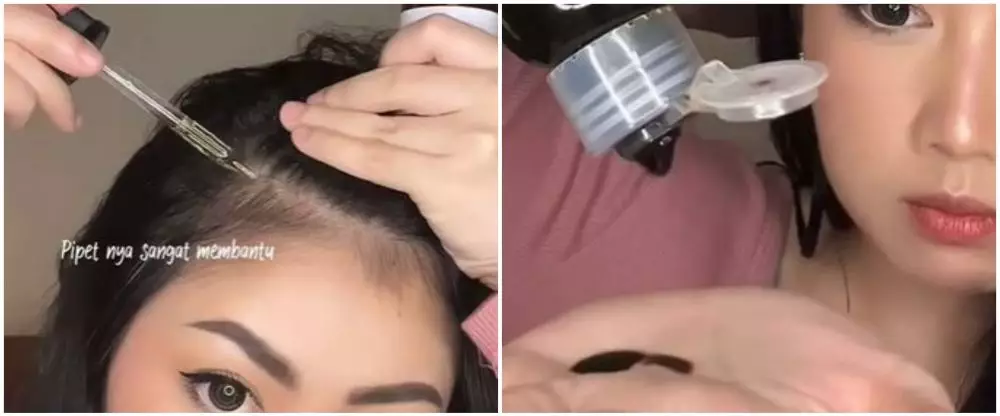 Battle review 2 minyak kemiri bisa suburkan rambut TikTok