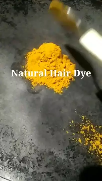 tutupi uban prematur pakai kunyit. berbagai sumber