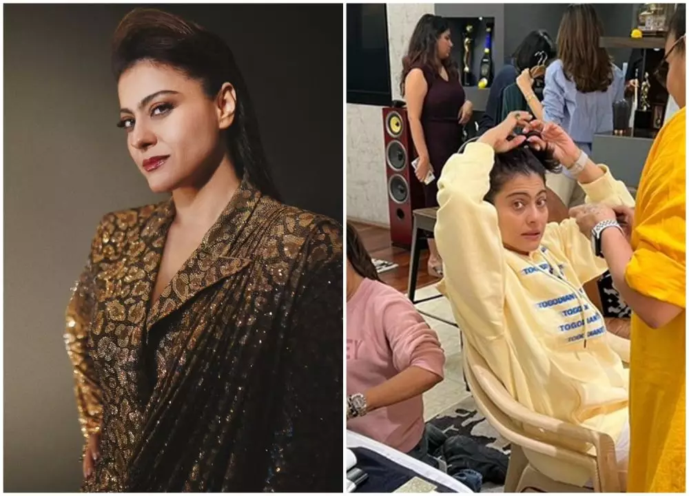 pesona Kajol Devgan saat pakai dan tanpa makeup berbagai sumber