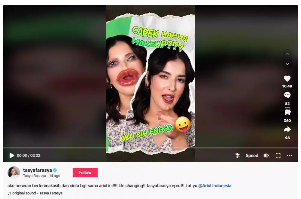 Review Ariul Smooth & Pure Lip and Eye Remover Pad berbagai sumber