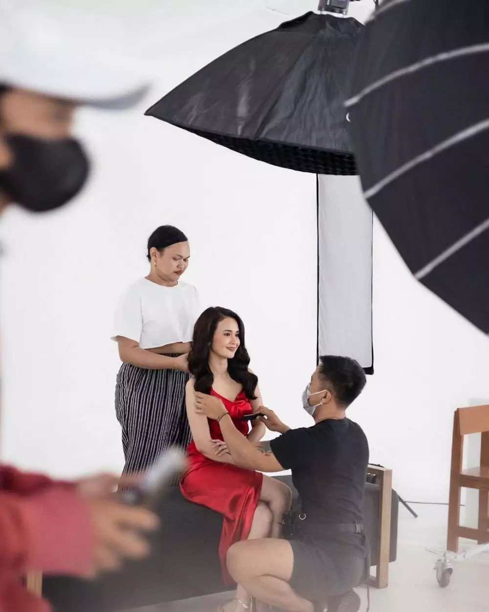 potret Michelle Ziudith saat pakai makeup bold berbagai sumber