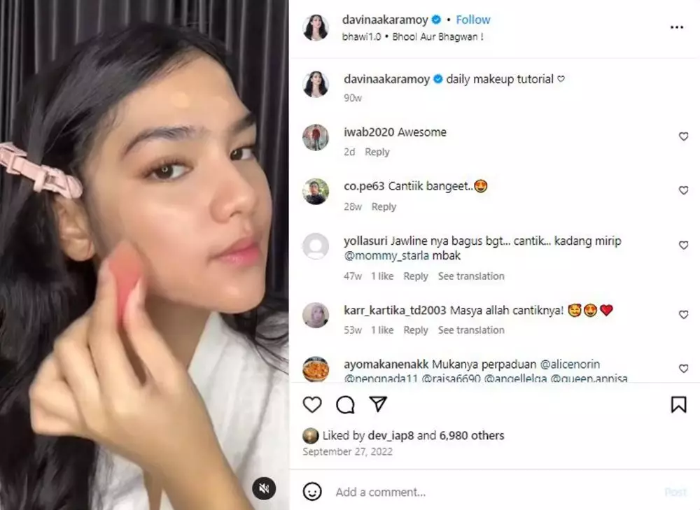 Tutorial makeup daily pemeran Rani di film Ipar Adalah Maut Berbagai sumber
