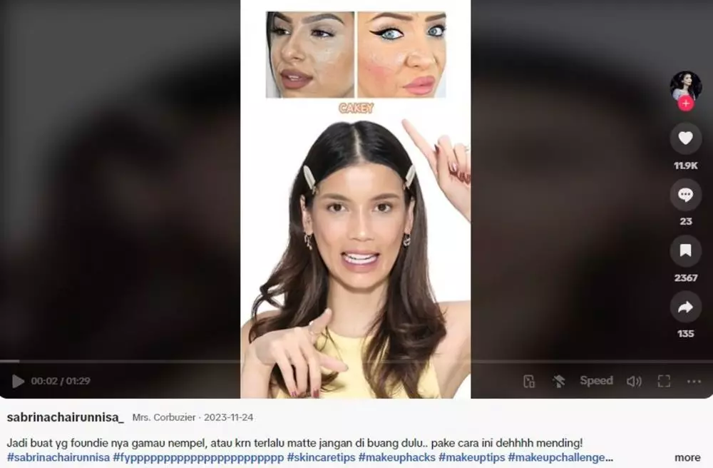 Complexion auto glowing pakai foundation dicampur face oil Berbagai sumber