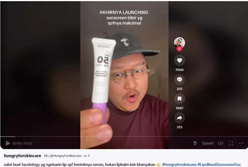 Facetology Triple Care  Lip Protector Sunscreen © 2024 brilio.net