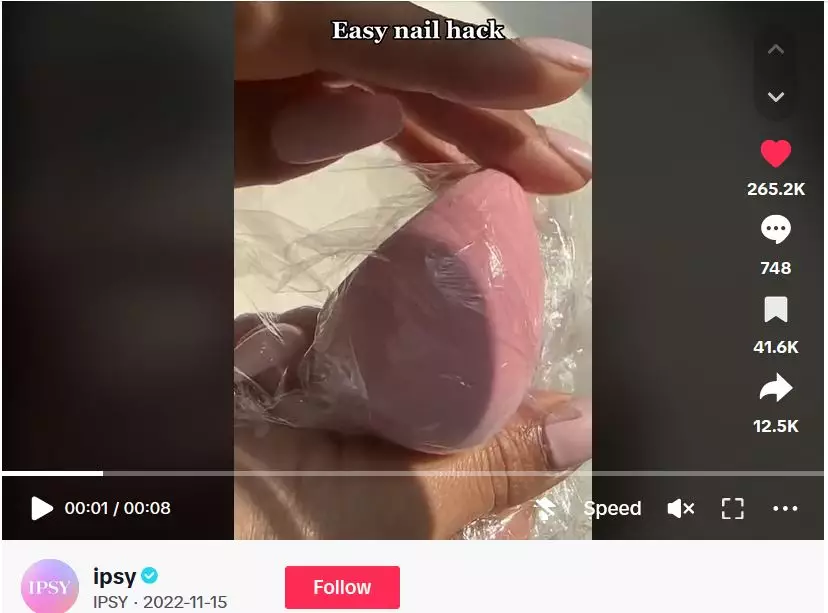 cara bikin french nail © 2024 TikTok