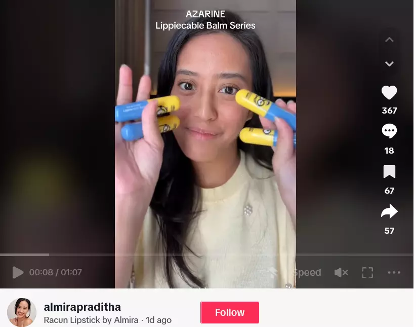 review Azarine Tinted Lippiecable Balm berbagai sumber  review Azarine Tinted Lippiecable Balm berbagai sumber