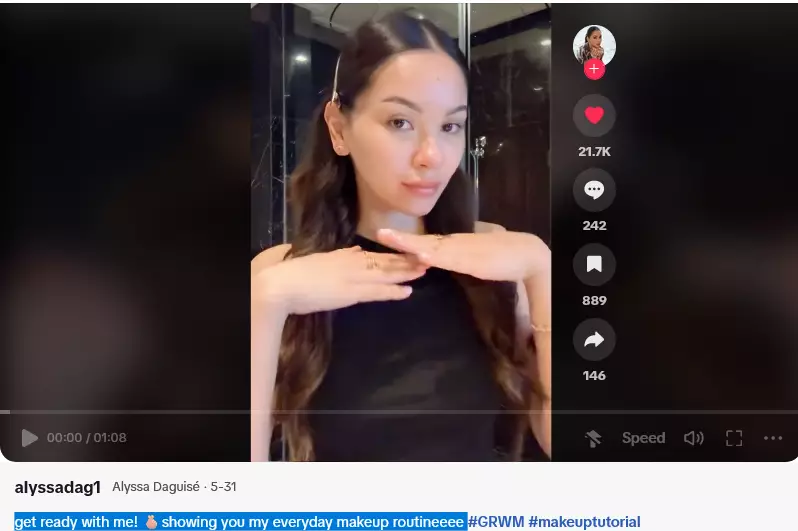 daily makeup soft glam Alyssa Daguise berbagai sumber