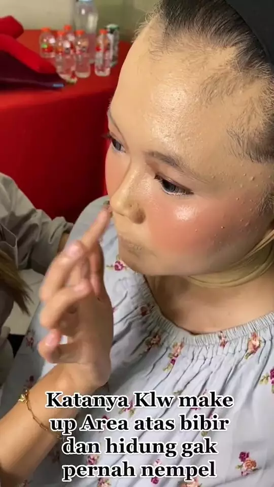 bekas luka pengantin di makeup © 2024 TikTok