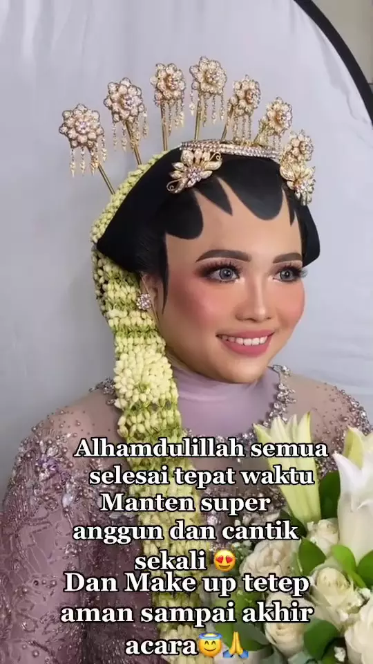 bekas luka pengantin di makeup © 2024 TikTok