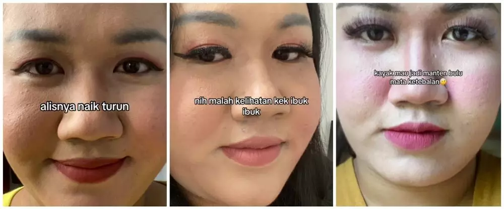 perjuangan emak-emak belajar merias wajah © 2024 TikTok  perjuangan emak-emak belajar merias wajah © 2024 TikTok