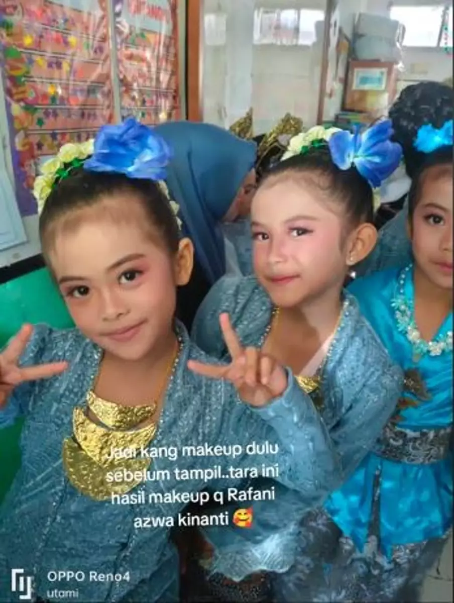 Anak kelas 1 SD ini rias teman-temannya hasilnya bak MUA professional TikTok Anak kelas 1 SD ini rias teman-temannya hasilnya bak MUA professional TikTok