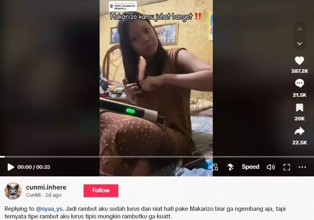 Kisah nyesek wanita rambut rapuh pakai obat pelurus TikTok Kisah nyesek wanita rambut rapuh pakai obat pelurus TikTok