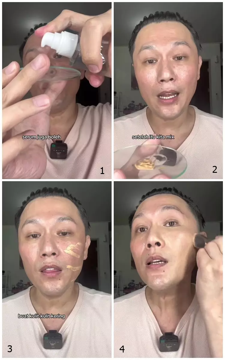 Cara samarkan kerutan ini andalkan kombinasi foundation © 2024 TikTok Cara samarkan kerutan ini andalkan kombinasi foundation © 2024 TikTok