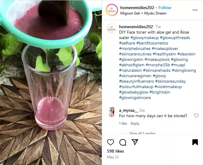 cara atasi wajah kusam cuma pakai toner © 2024 Instagram