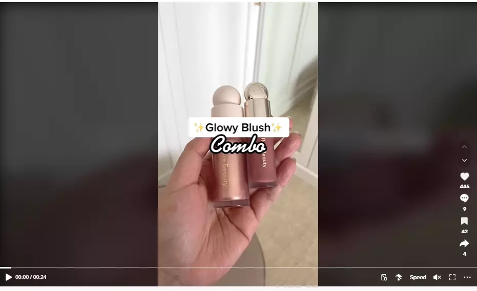 trik bikin glowy blush © 2024 TikTok