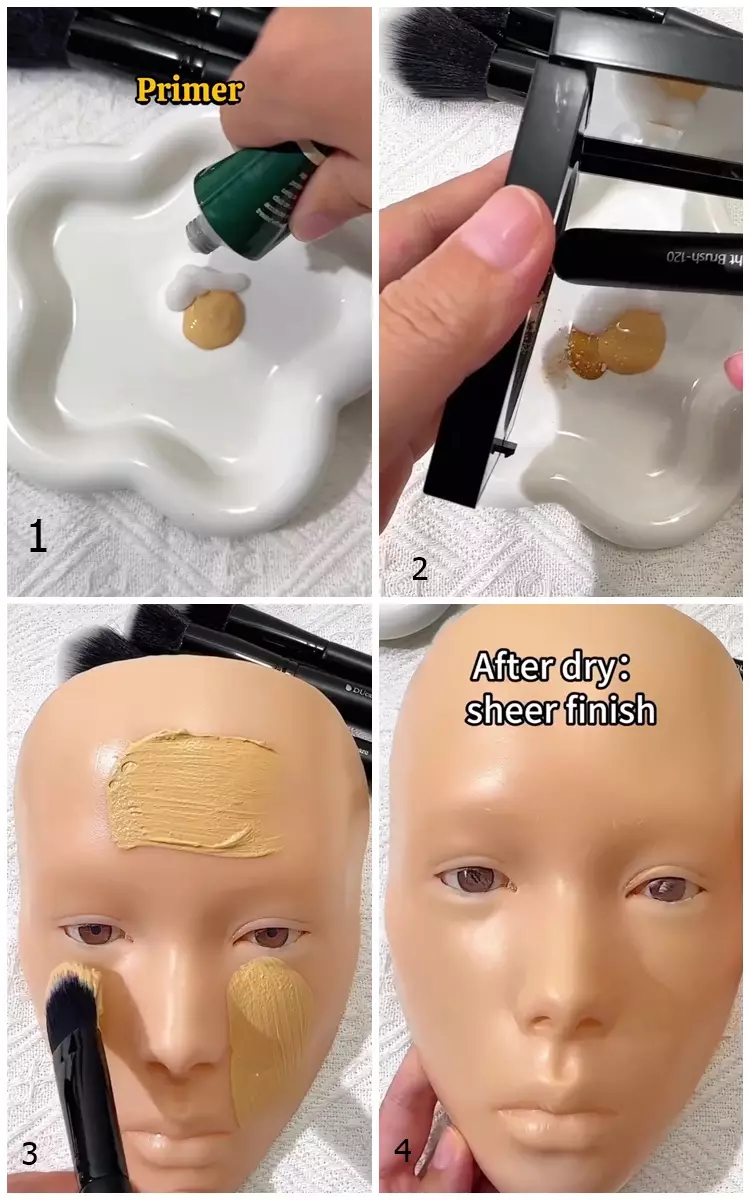 cara membuat sheer makeup look © 2024 Instagram