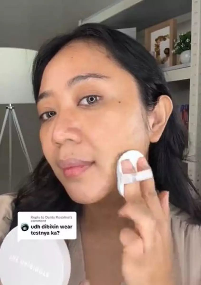 Uji ketahanan The Originote High Cover Serum Cushion Berbagai sumber