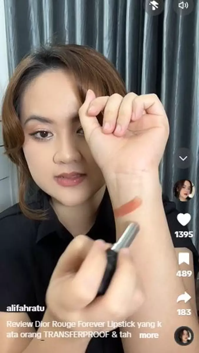 Review Rouge Dior Lipstick yang diklaim transferproof TikTok Review Rouge Dior Lipstick yang diklaim transferproof TikTok