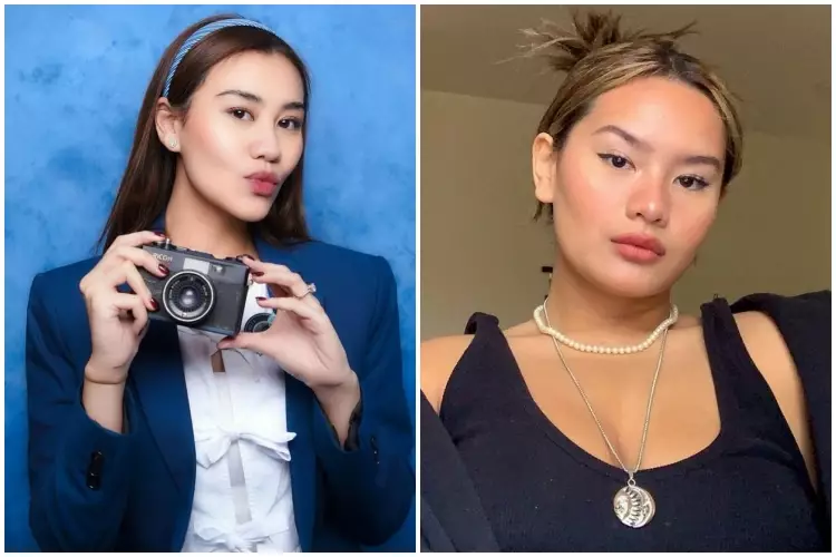 Adu gaya makeup Aaliyah dan Zahwa Massaid Berbagai sumber