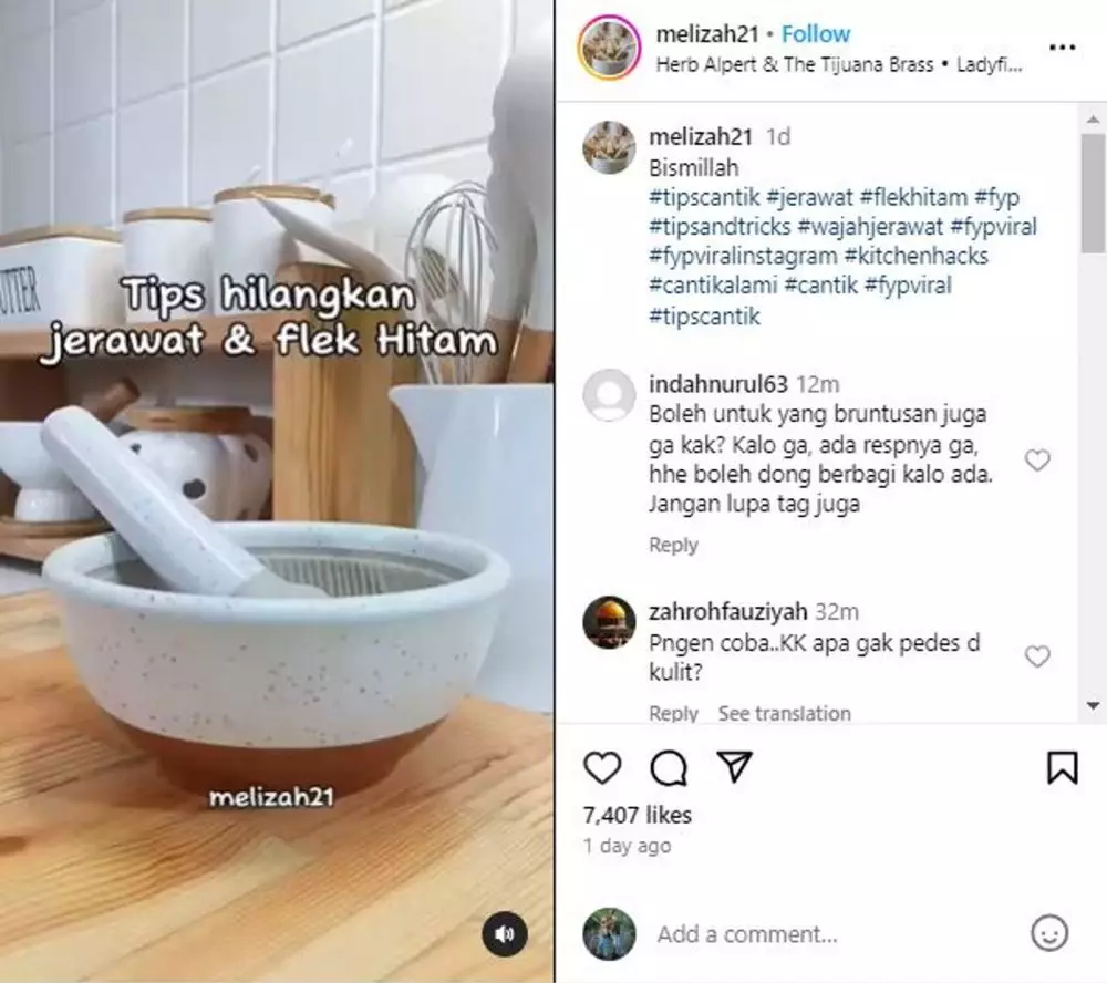Cuma pakai kemiri dicampur air mawar bikin wajah mulus bebas jerawat Instagram Cuma pakai kemiri dicampur air mawar bikin wajah mulus bebas jerawat Instagram