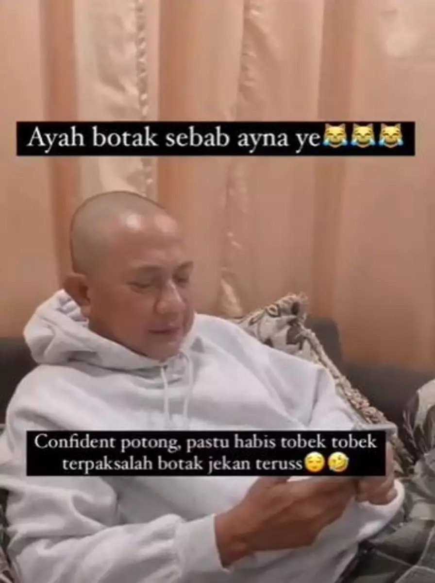 Cewek ini ngide potong rambut ayahnya tapi berakhir gagal TikTok