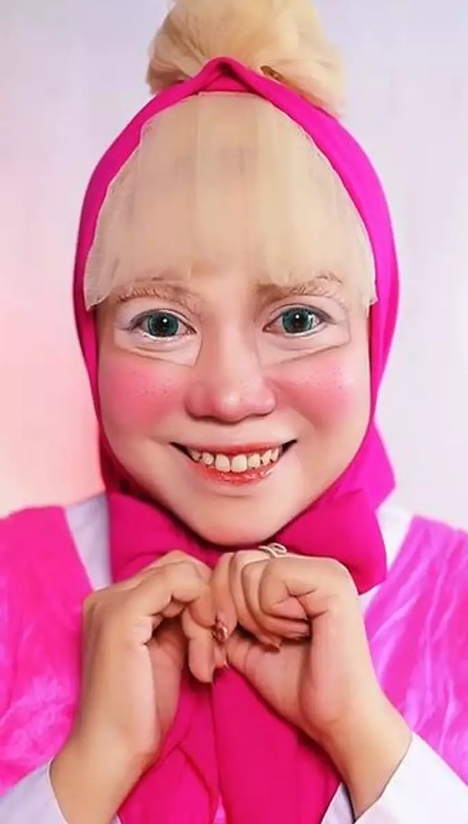 Cewek tiru Marsha And The Bear hasilnya di luar dugaan TikTok