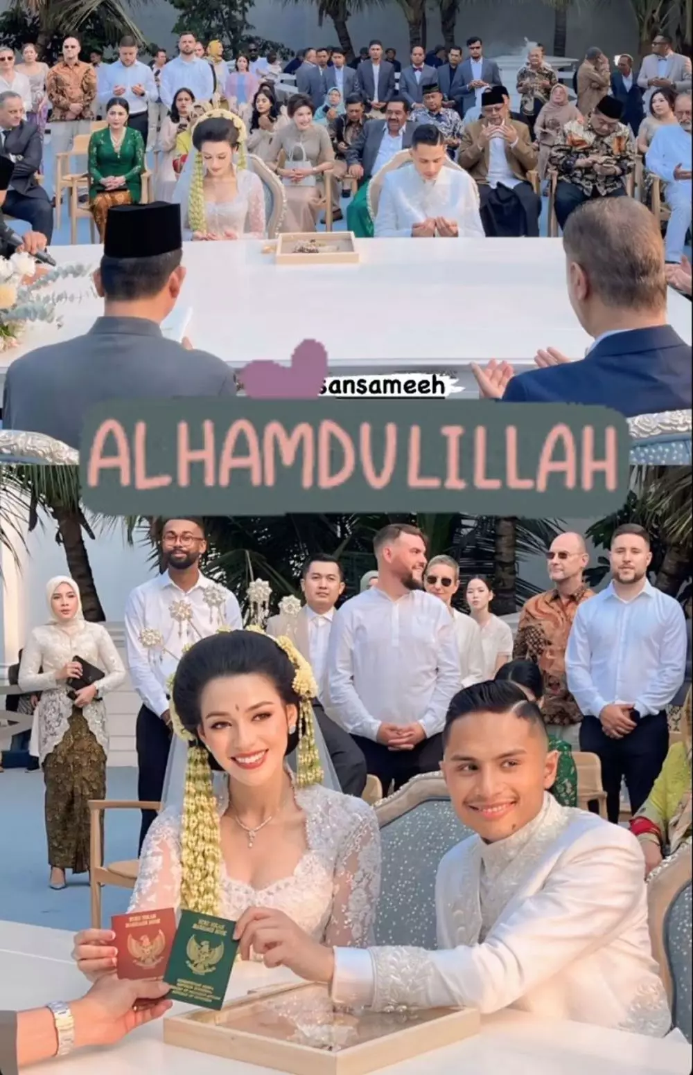 Potret detail makeup glam Susan Sameh  berbagai sumber