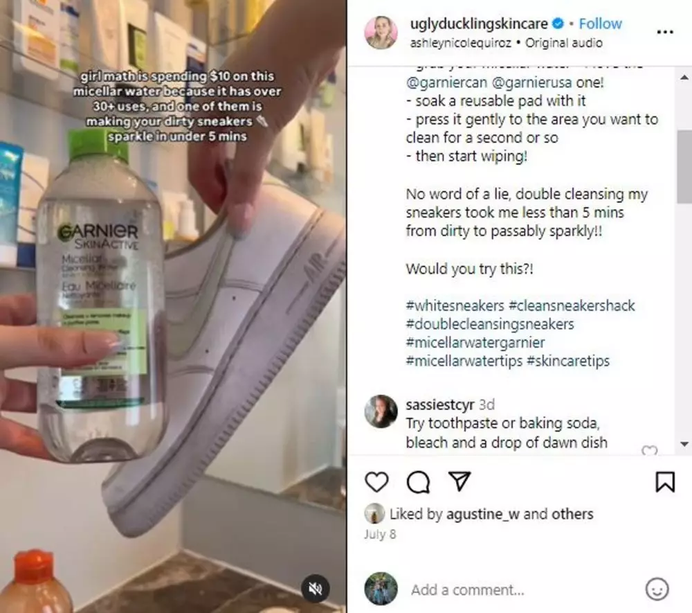 Fungsi lain micellar water untuk sehari-hari Berbagai sumber