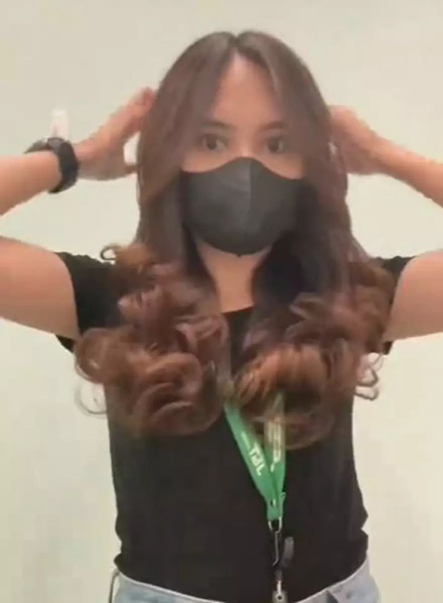 Rahasia rambut tetap badai meski pakai helm TikTok